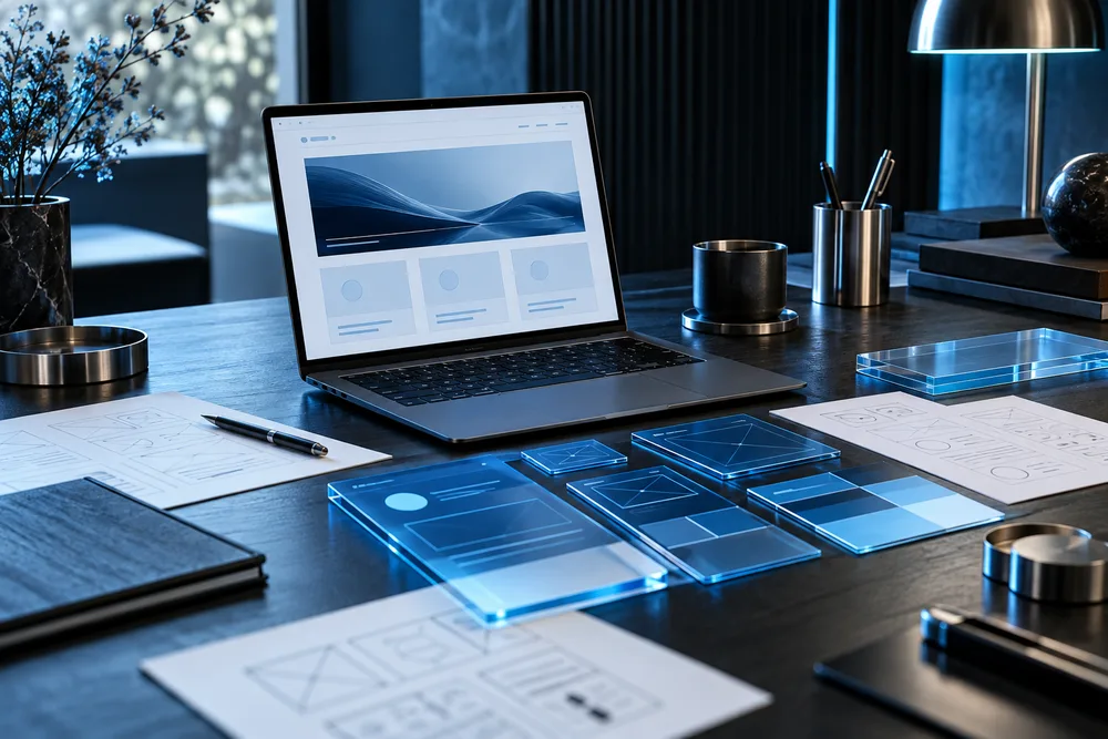 Websites editorial artwork