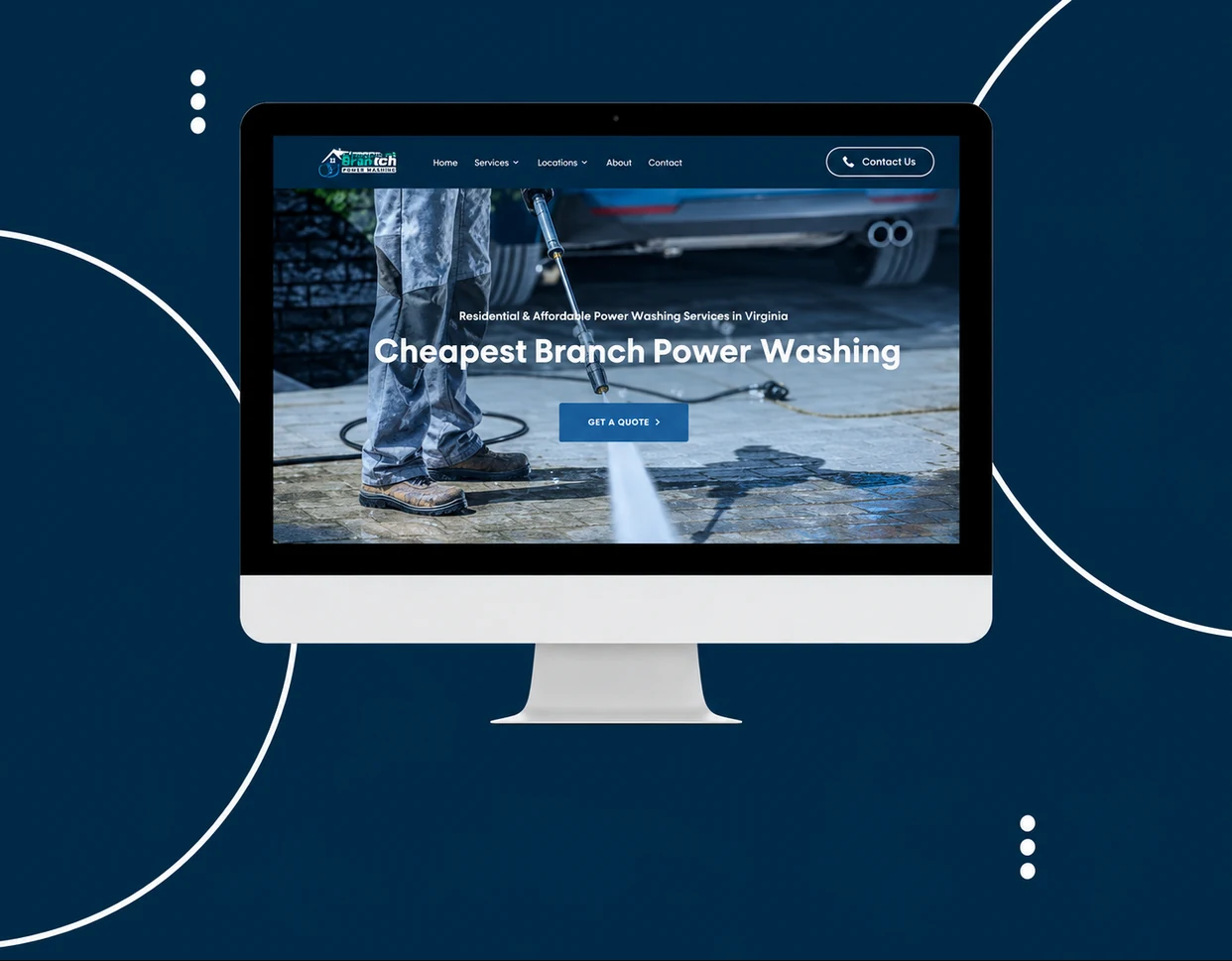 Cheapest Branch Power Washing website