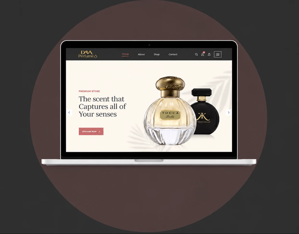 DNA Perfume website